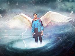 模仿的大天使 哈哈