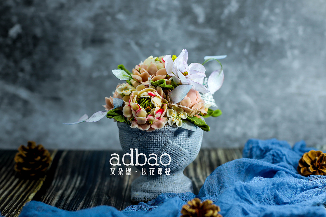 艾朵堡学生韩式裱花作品