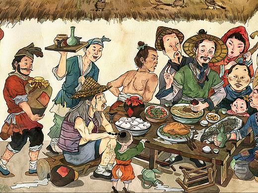 桃花源记系列插图2