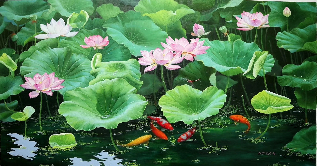 油畫欣賞（圖ZMTU4ODU1MjY4） - 繪畫 - 站酷設(shè)計(jì)師葛鳳祥原創(chuàng)素材 - 站酷ZCOOL