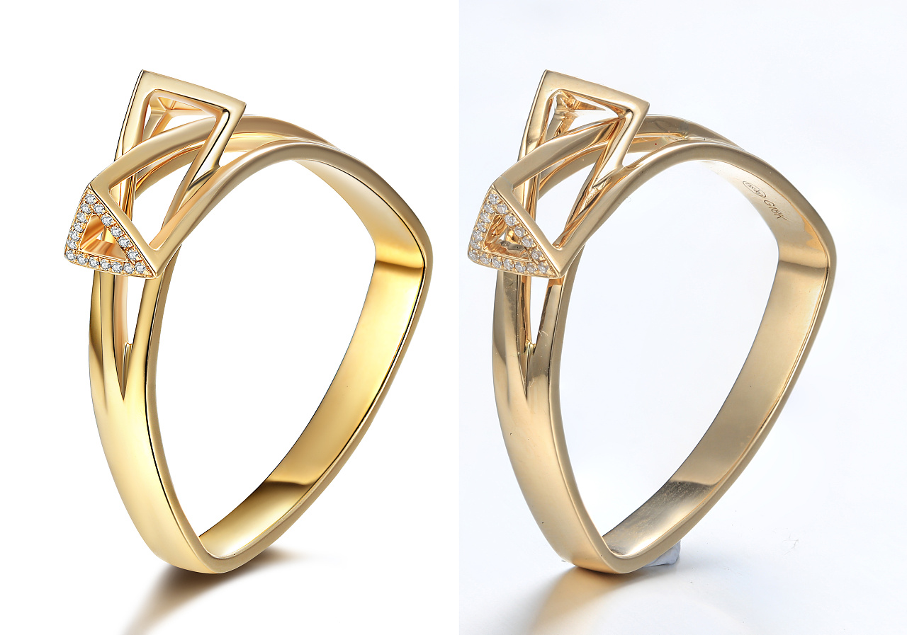 产品修图-珠宝修图对比图