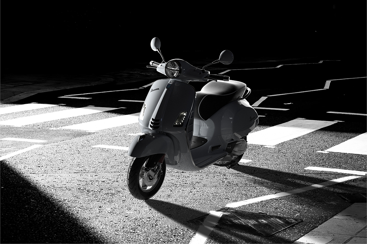 小机车渲染练习