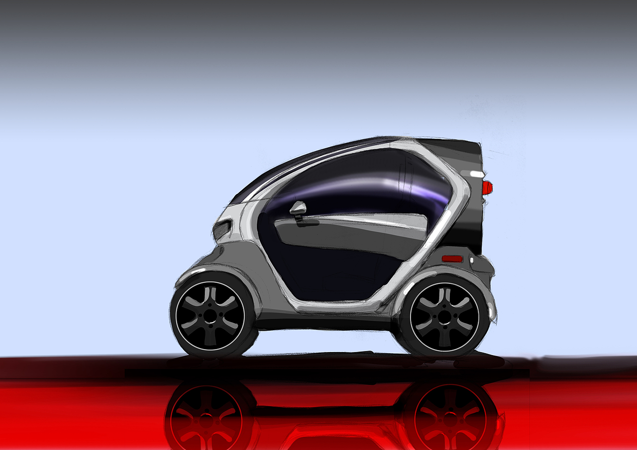 PS减淡工具和加深工具给sketch简单上色（图ZMjA1NzIzMTMy） - 交通工具 - 站酷设计师williamo原创素材 - 站酷ZCOOL