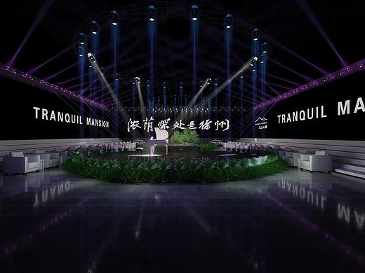 3D效果图 舞美发布会