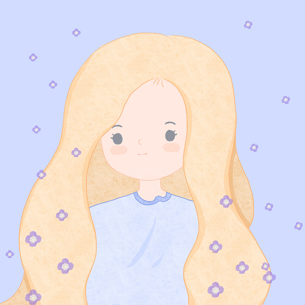 婆婆纳（图ZMzM4NzQzOTQ0） - 创作习作 - 站酷设计师玲子安安原创素材 - 站酷ZCOOL