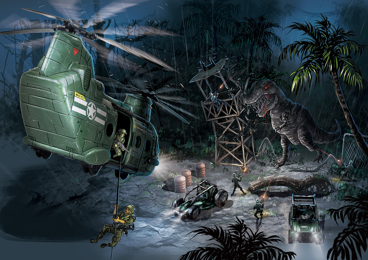 玩具包装插画（图ZMTczOTc4NzIw） - 商业插画 - 站酷设计师墨九牧原创素材 - 站酷ZCOOL