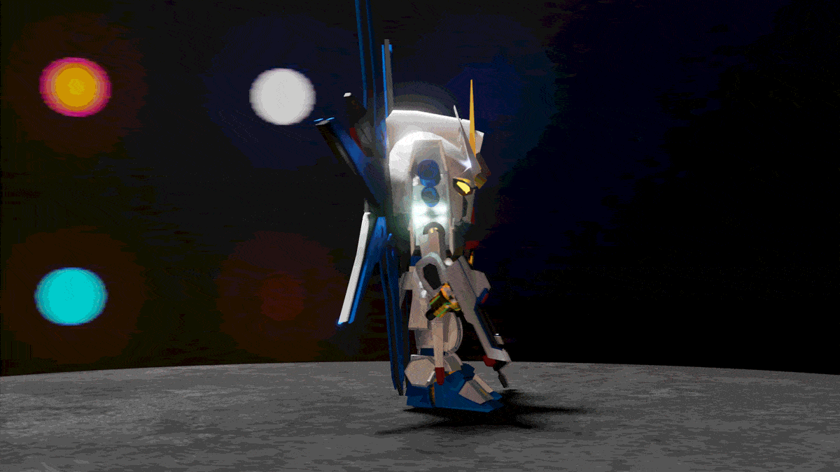 Blender丨SD高达·强袭自由（图ZMjY4ODIzMDk2） - 动画/影视 - 站酷设计师Lewjean原创素材 - 站酷ZCOOL