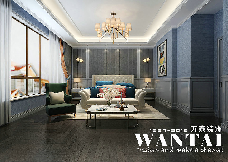 泰安别墅装修|金科•桃花源260㎡新中式风格装修效果图（图ZMTc0MDk2NDc2） - 家装设计 - 站酷设计师泰安小胖装修原创素材 - 站酷ZCOOL