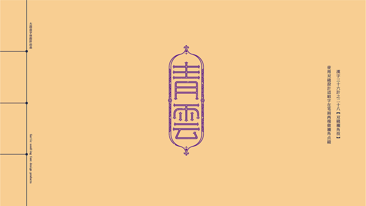 字体设计三十六技