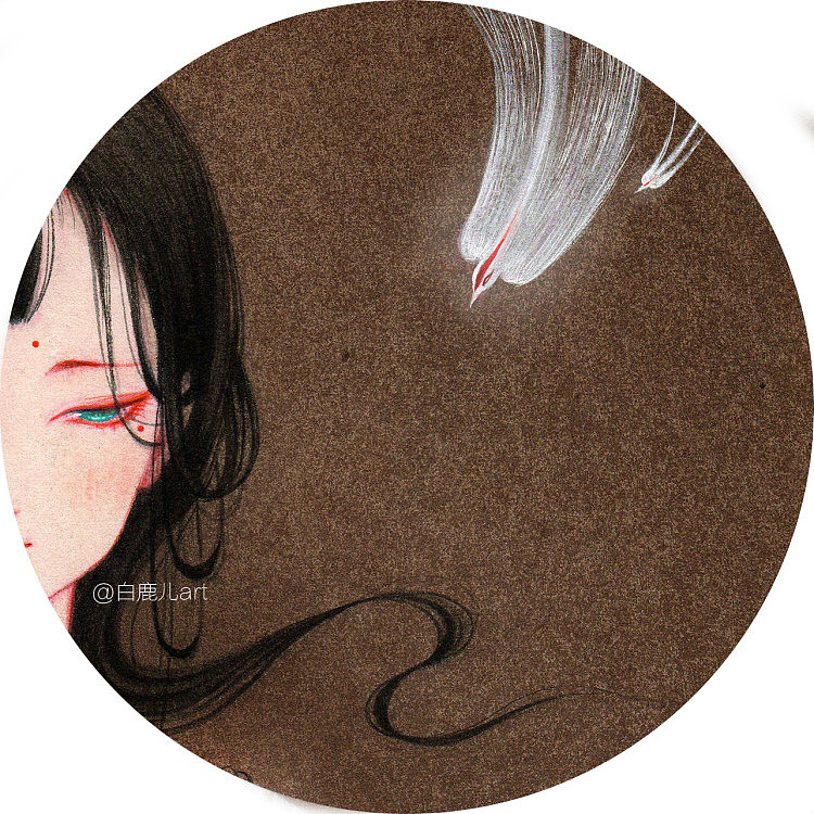 古风神兽拟人绘（图ZMTAzOTQ0Nzc2） - 创作习作 - 站酷设计师白鹿儿art原创素材 - 站酷ZCOOL