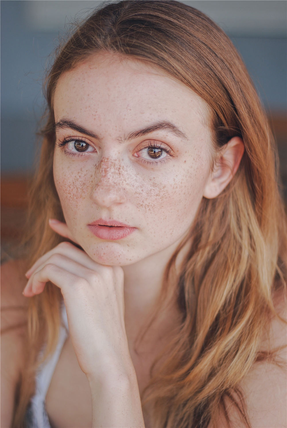 田园小清新可爱雀斑女模hanna_youth优思模特-站酷zcool