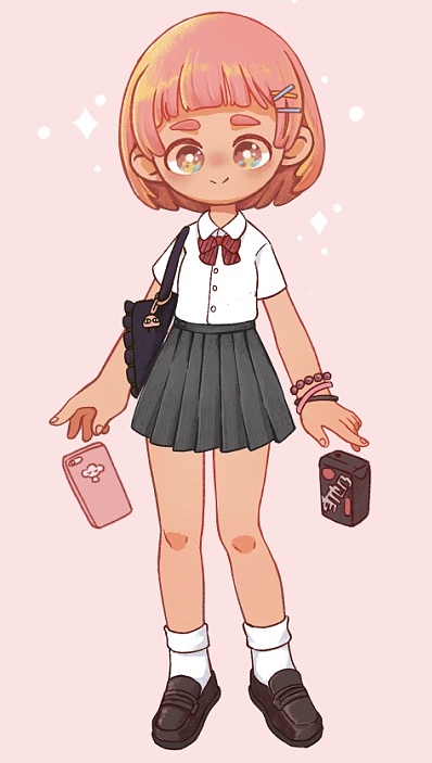 美少女换装贴纸!!!