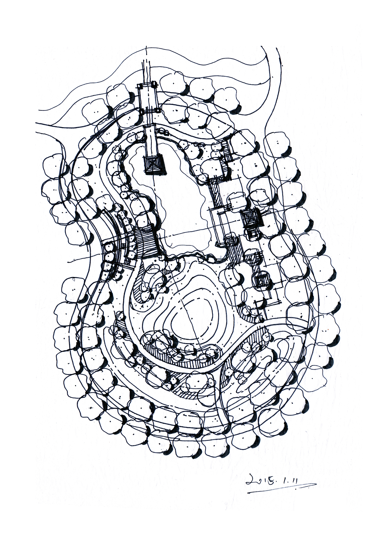 园林景观平面图|空间|景观设计|xmanddxj - 原创作品 - 站酷 (zcool)