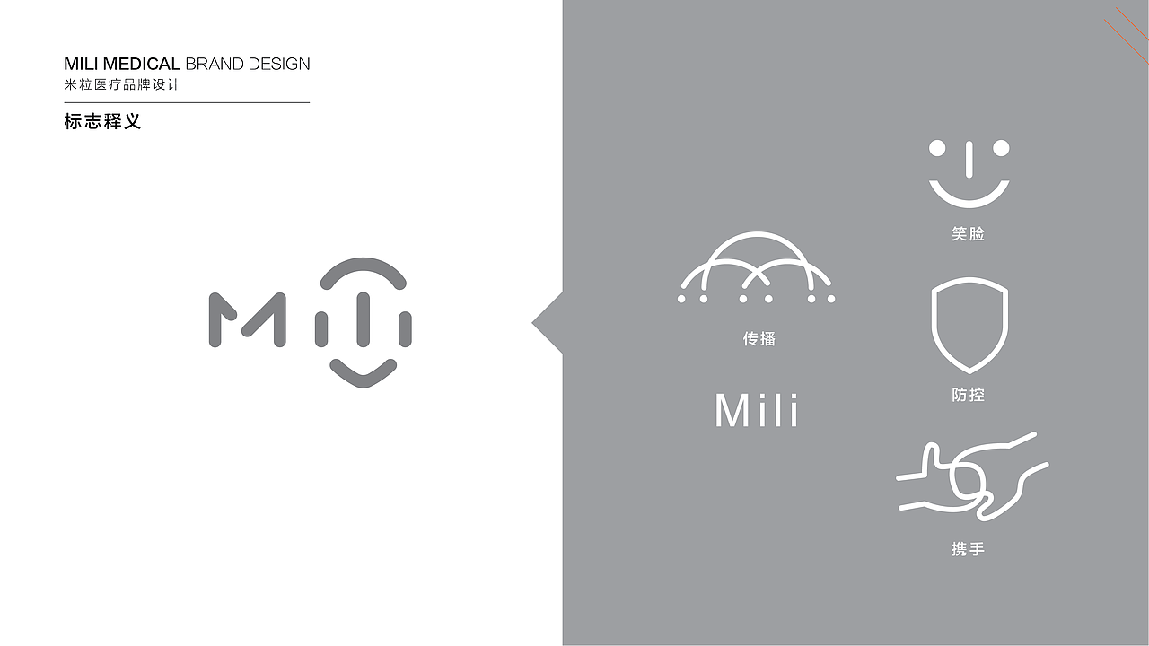 华大基因·米粒医疗 女性宫颈癌防护 LOGO设计