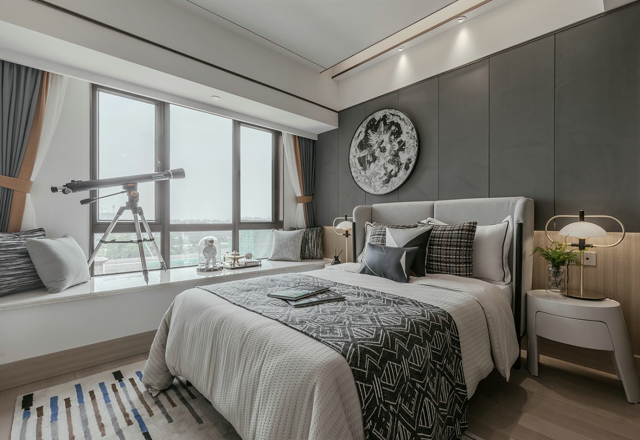 新中式+高级灰,超美的东方设计!