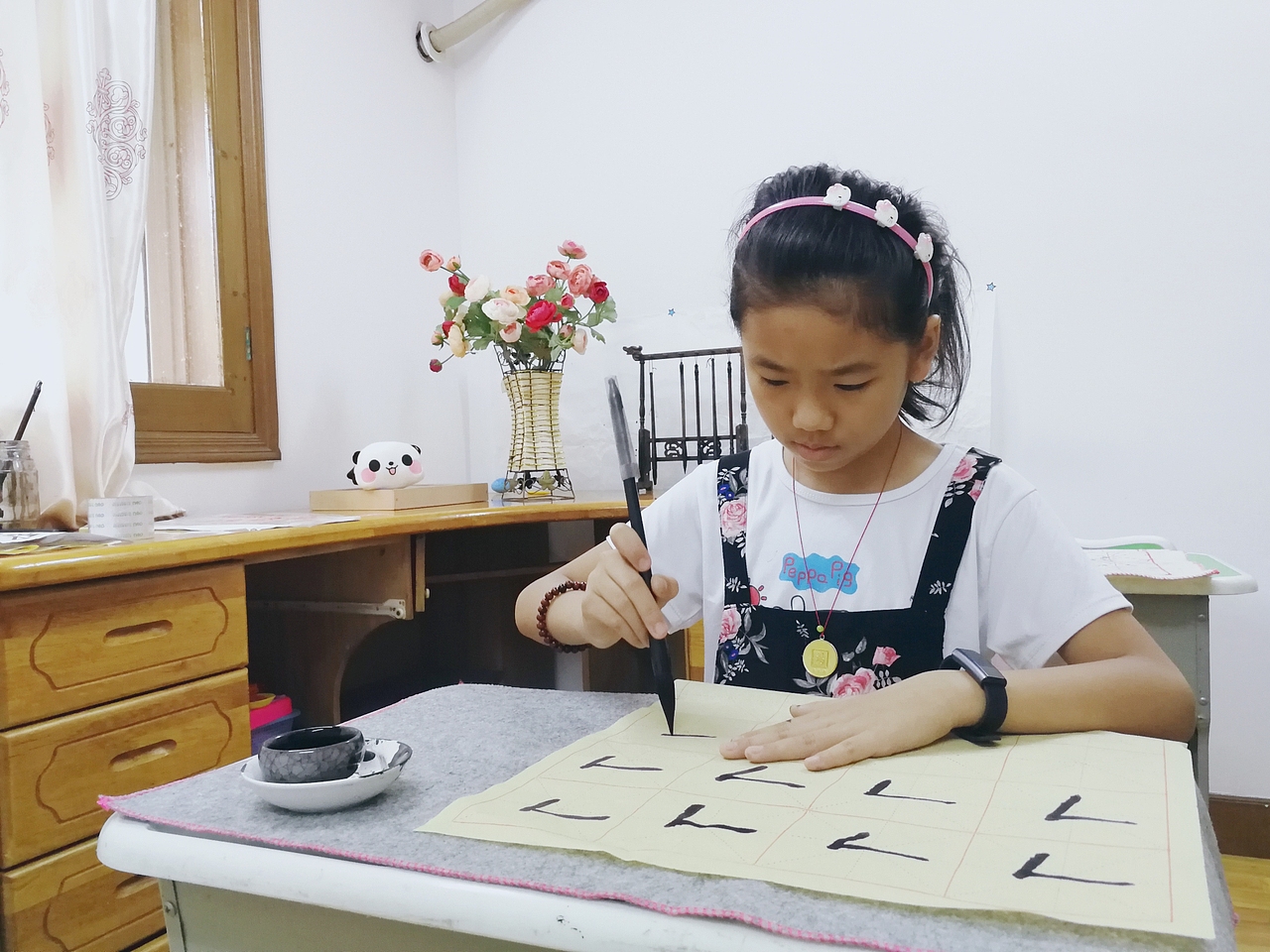 立中书法教学