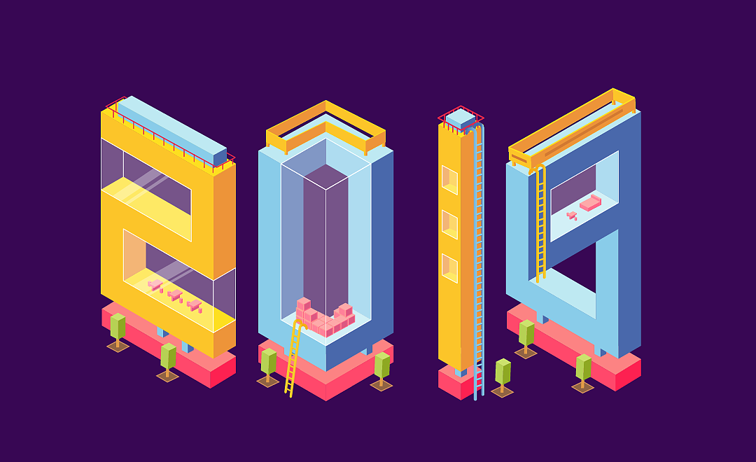 矛盾空间字体-2018