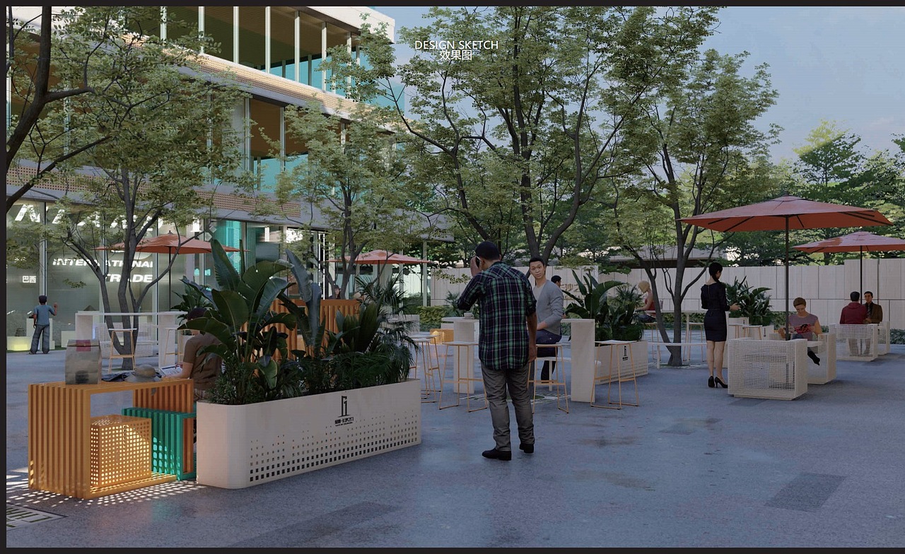 商业氛围营造（图ZMzA0ODIxOTk2） - 商业空间设计 - 站酷设计师501C设计工作室原创素材 - 站酷ZCOOL