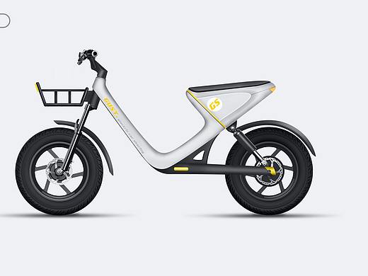 哈士奇设计作品 - 电动车