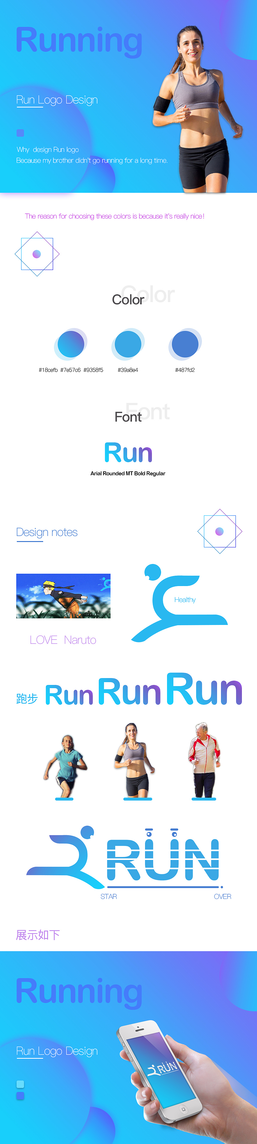 跑步(运动类)logo