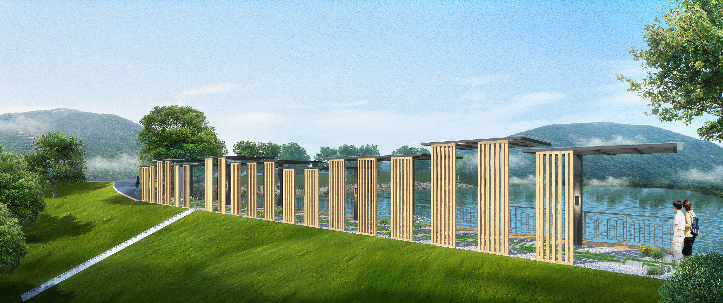 廊架|空间|景观设计|80后设计老鸟 - 原创作品 - 站酷 (zcool)