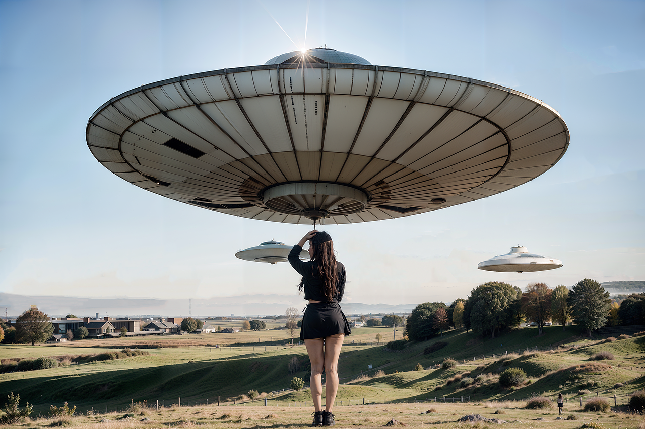 AI生成 UFO（图ZMzUzMzAzNzgw） - 概念设定 - 站酷设计师奔五的李李原创素材 - 站酷ZCOOL