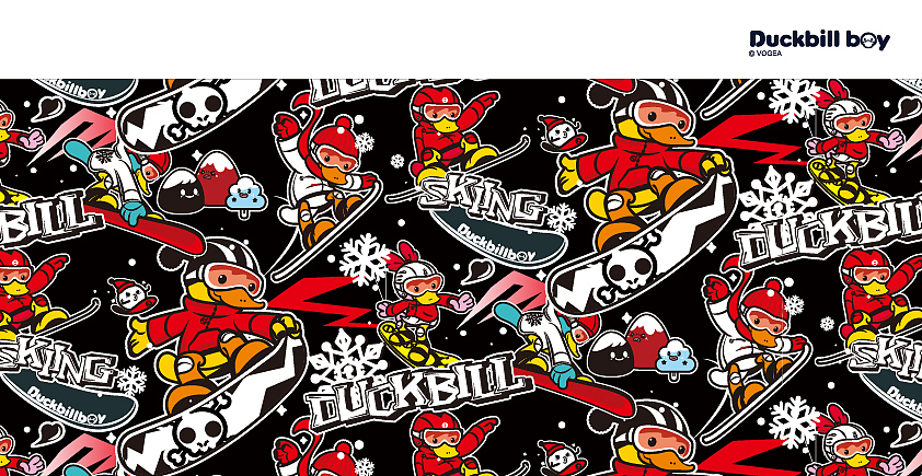 Duckbill boy鸭嘴兽男孩银色轨迹系列（图ZMTg4NTM0NjQ0） - 图案 - 站酷设计师奉全文化原创素材 - 站酷ZCOOL