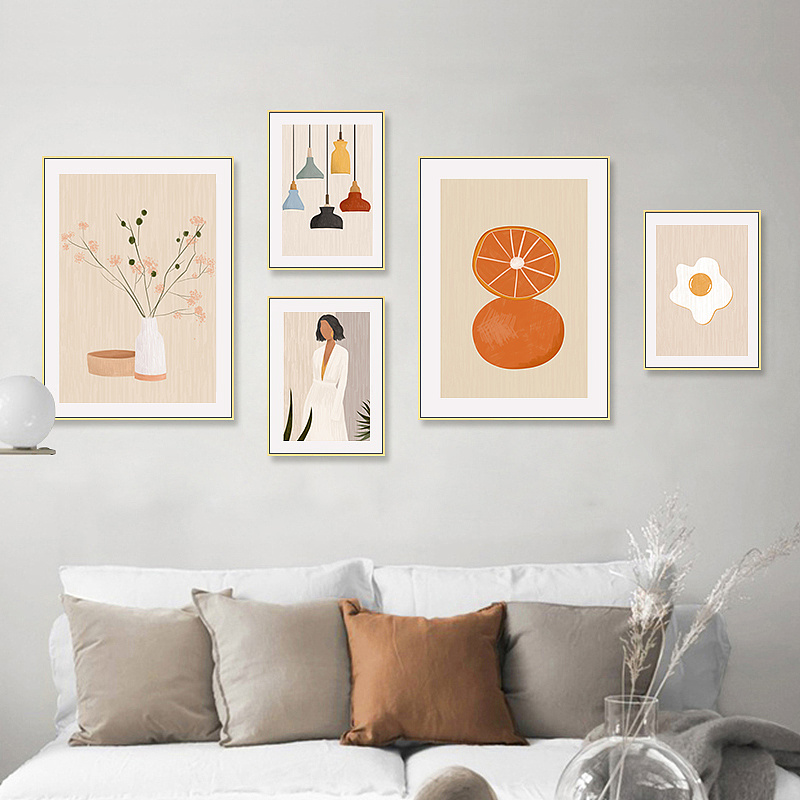 简约挂画|插画|创作习作|showmexm - 原创作品 - 站酷 (zcool)