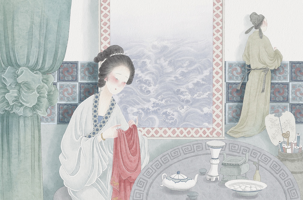 诗经插图（图ZMzgxMjQ1MjUy） - 绘本 - 站酷设计师小红帽lh原创素材 - 站酷ZCOOL