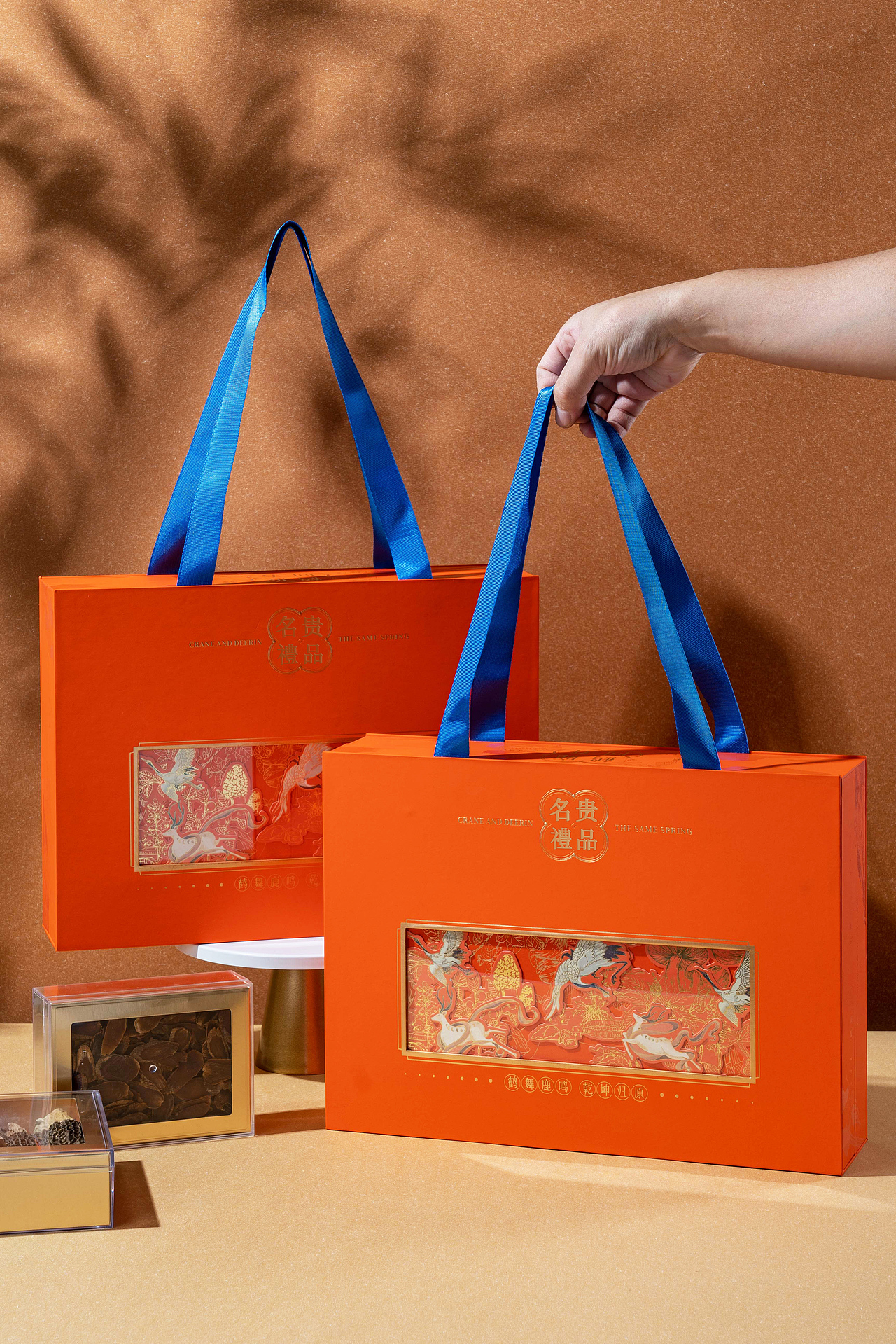 名贵礼品-滋补多拼礼盒（图ZMzM2MDM0MjEy） - 包装 - 站酷设计师喜橙包装原创素材 - 站酷ZCOOL