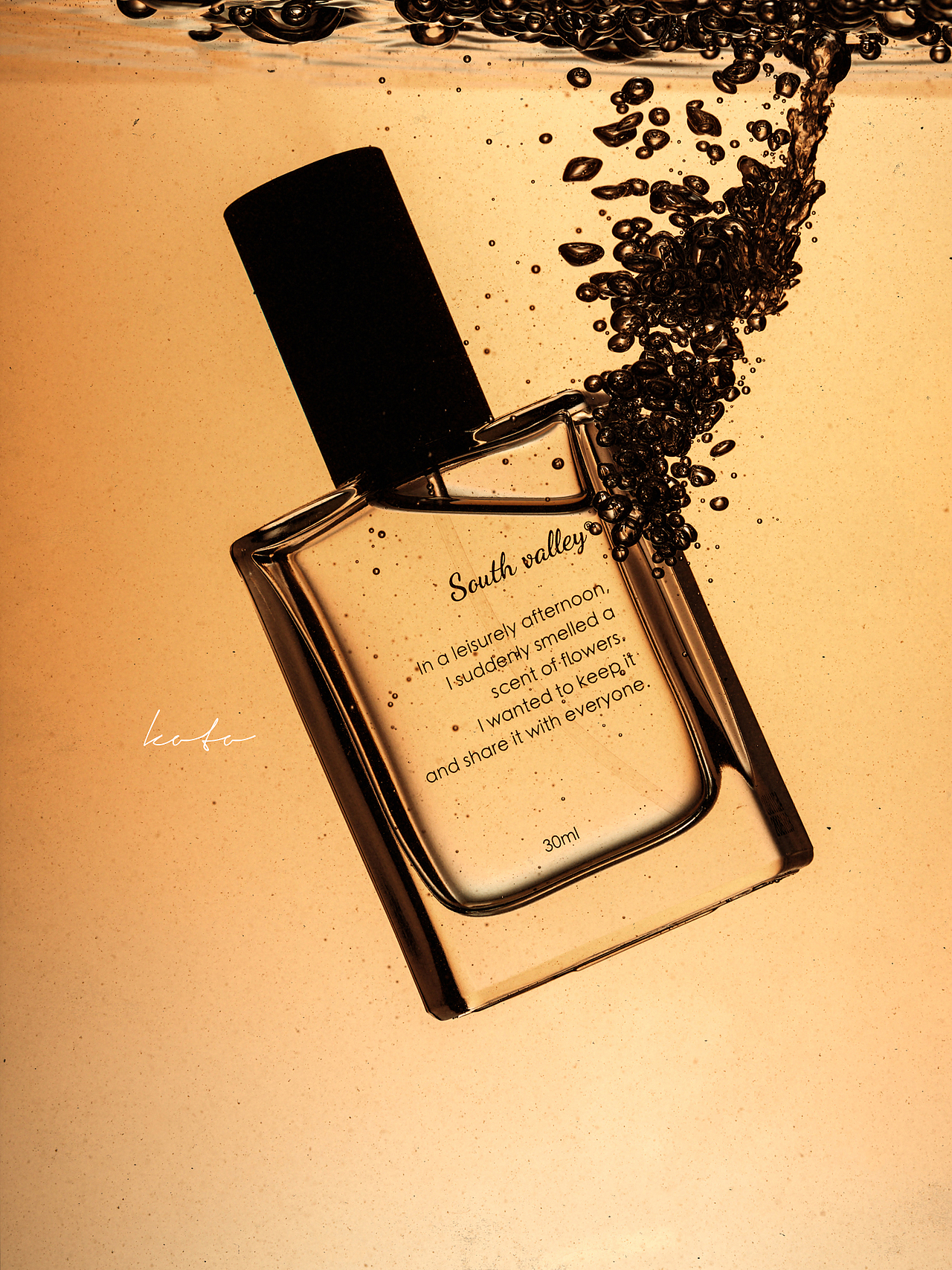 south valley 香水拍摄