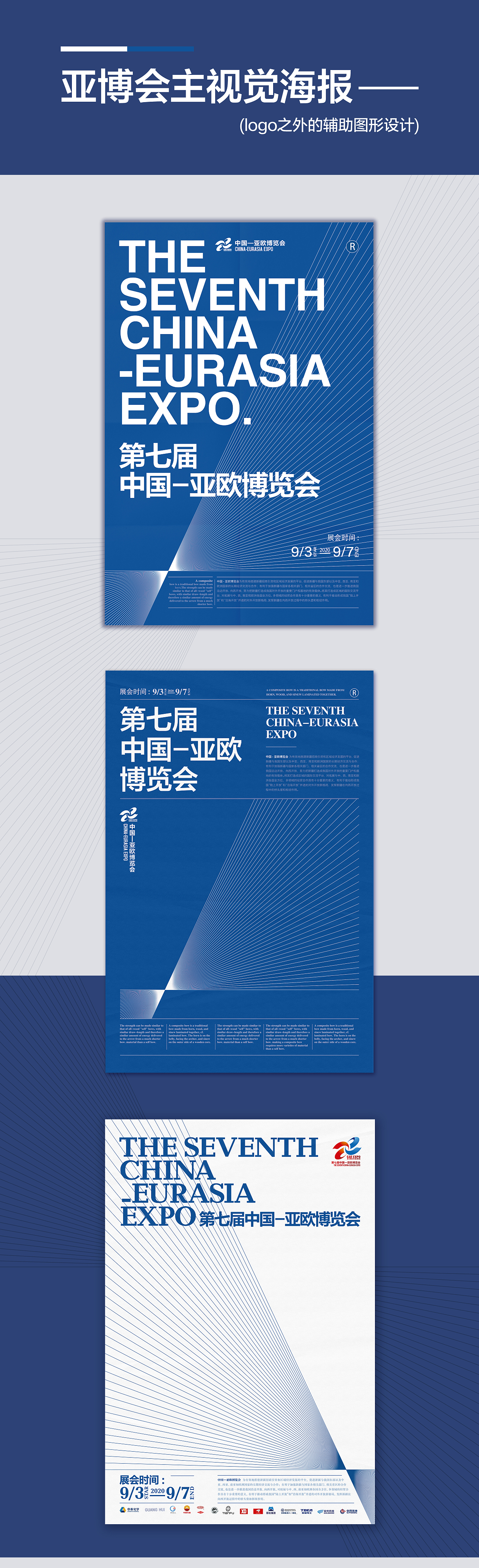 亚博会海报和辅助图形设计（多图合集）（图ZMzY1MzM1MTAw） - 海报 - 站酷设计师罐头2008原创素材 - 站酷ZCOOL