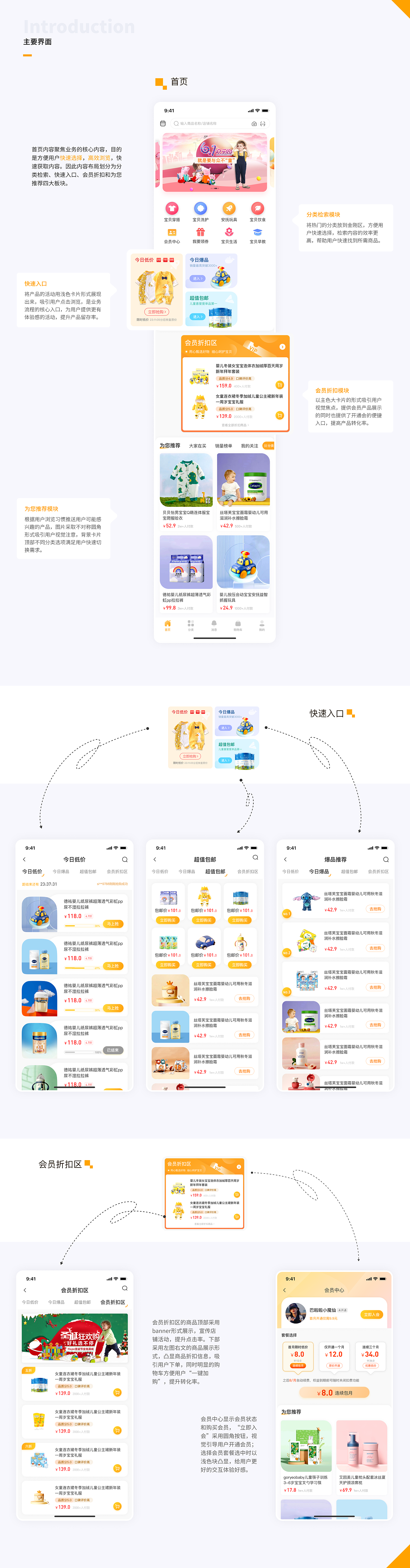 APP界面UI作品-电商
