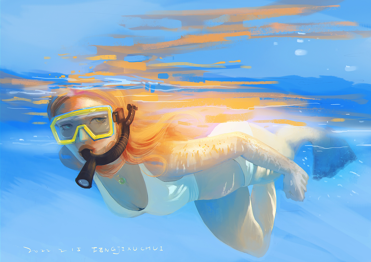 色彩练习 2022.1.1~2022.3.1