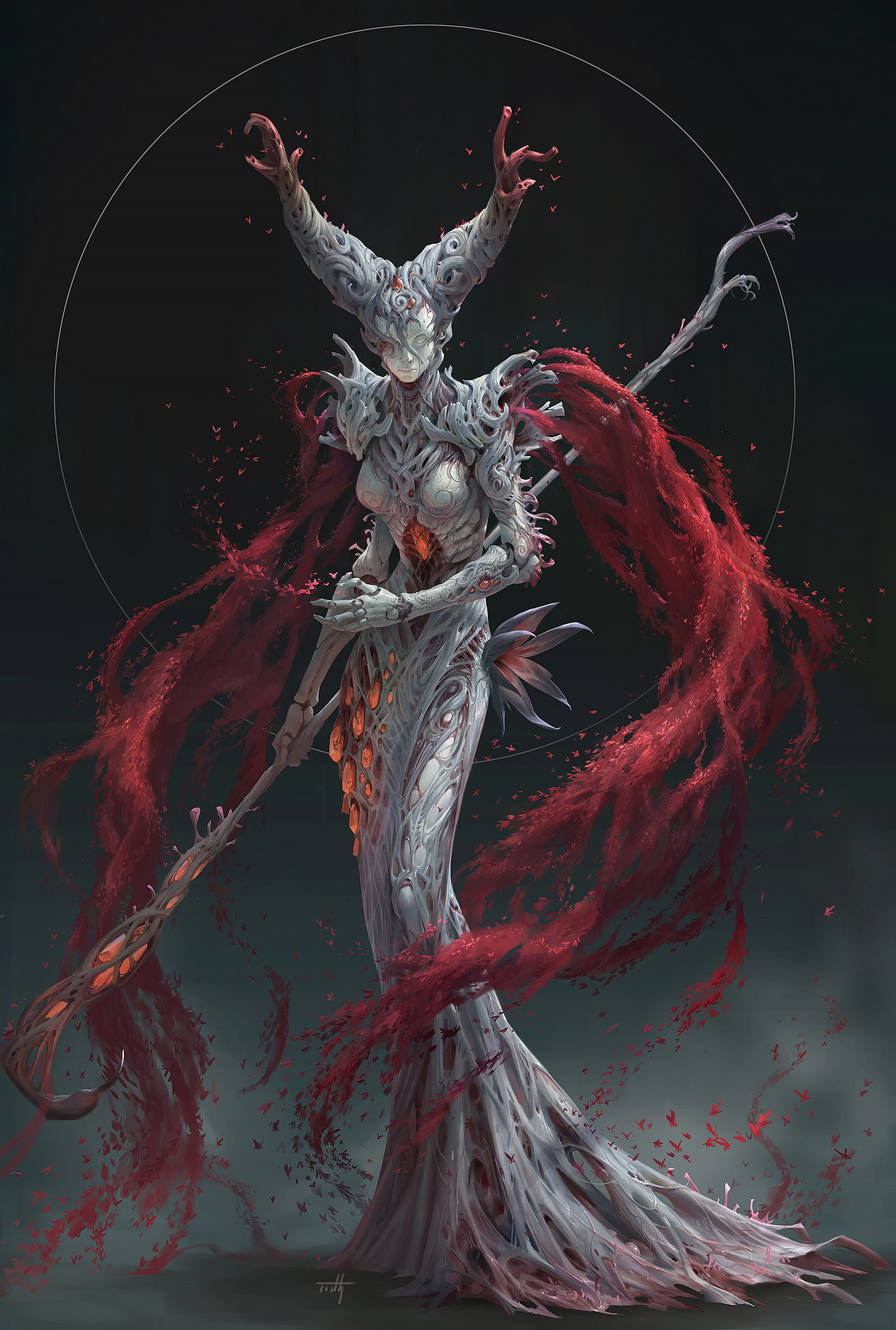 法师之环NO.5 奥瑞丽安的躯壳,灰白女士