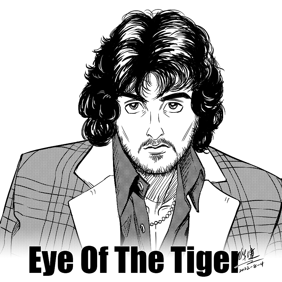 头像插画-史泰龙Rocky