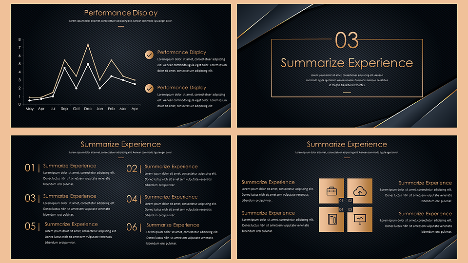【耀你好看】工作总结高端黑金大气商务PPT5（图ZMjIxMDI5NTk2） - PPT/Keynote - 站酷设计师熊猫大人pandaren原创素材 - 站酷ZCOOL