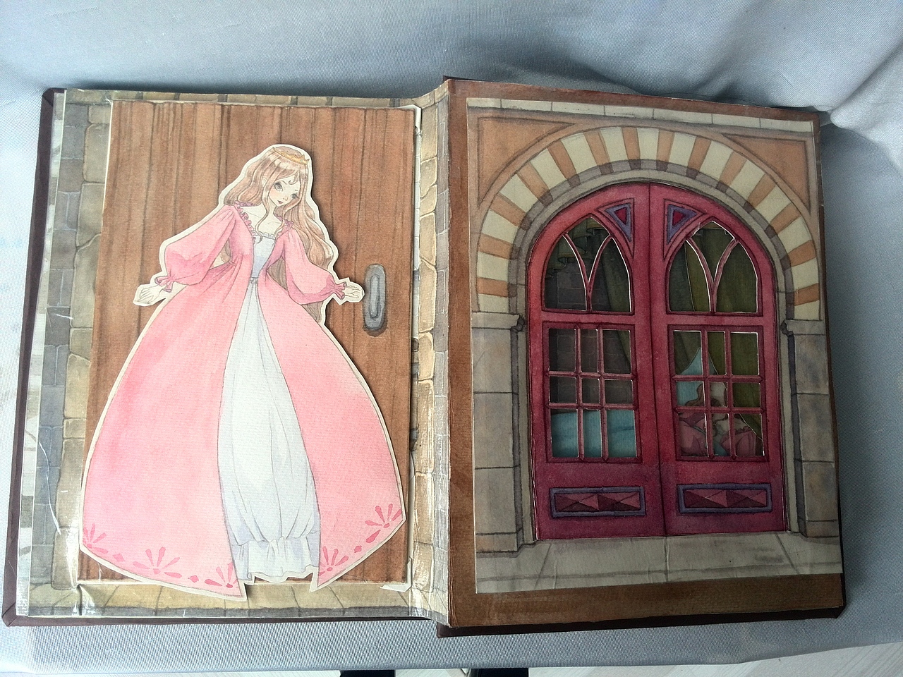 《睡美人》立体绘本（图ZMTAxNjMzMTMy） - 绘本 - 站酷设计师夜诗吟原创素材 - 站酷ZCOOL