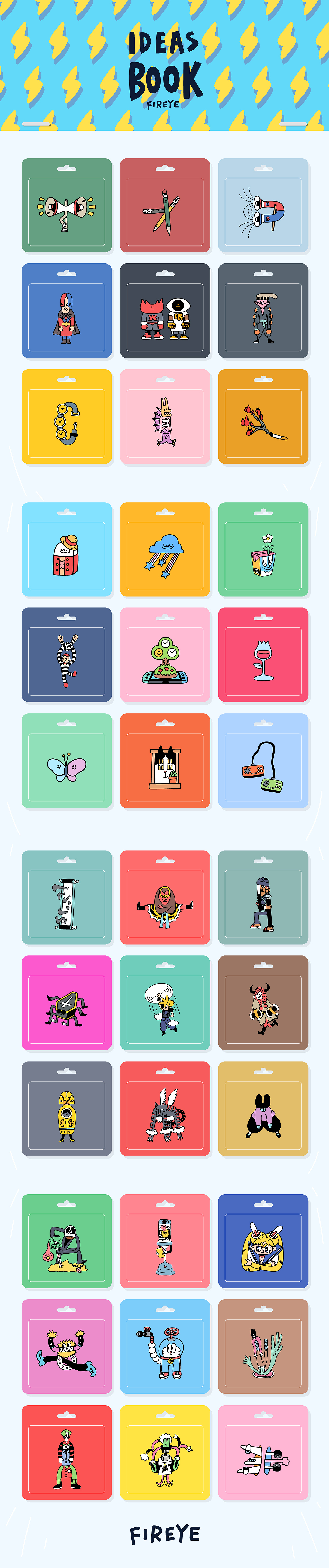 IDEAS BOOK VOL.09（图ZMjE4NjkxMzI4） - 创作习作 - 站酷设计师Fireye峰原创素材 - 站酷ZCOOL