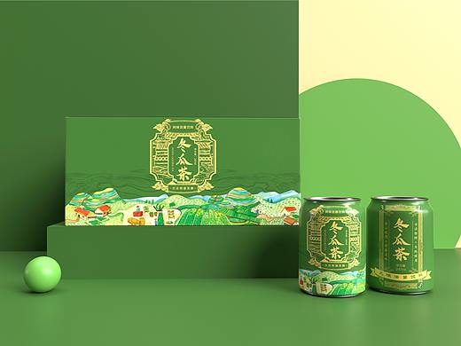 冬瓜茶包装设计