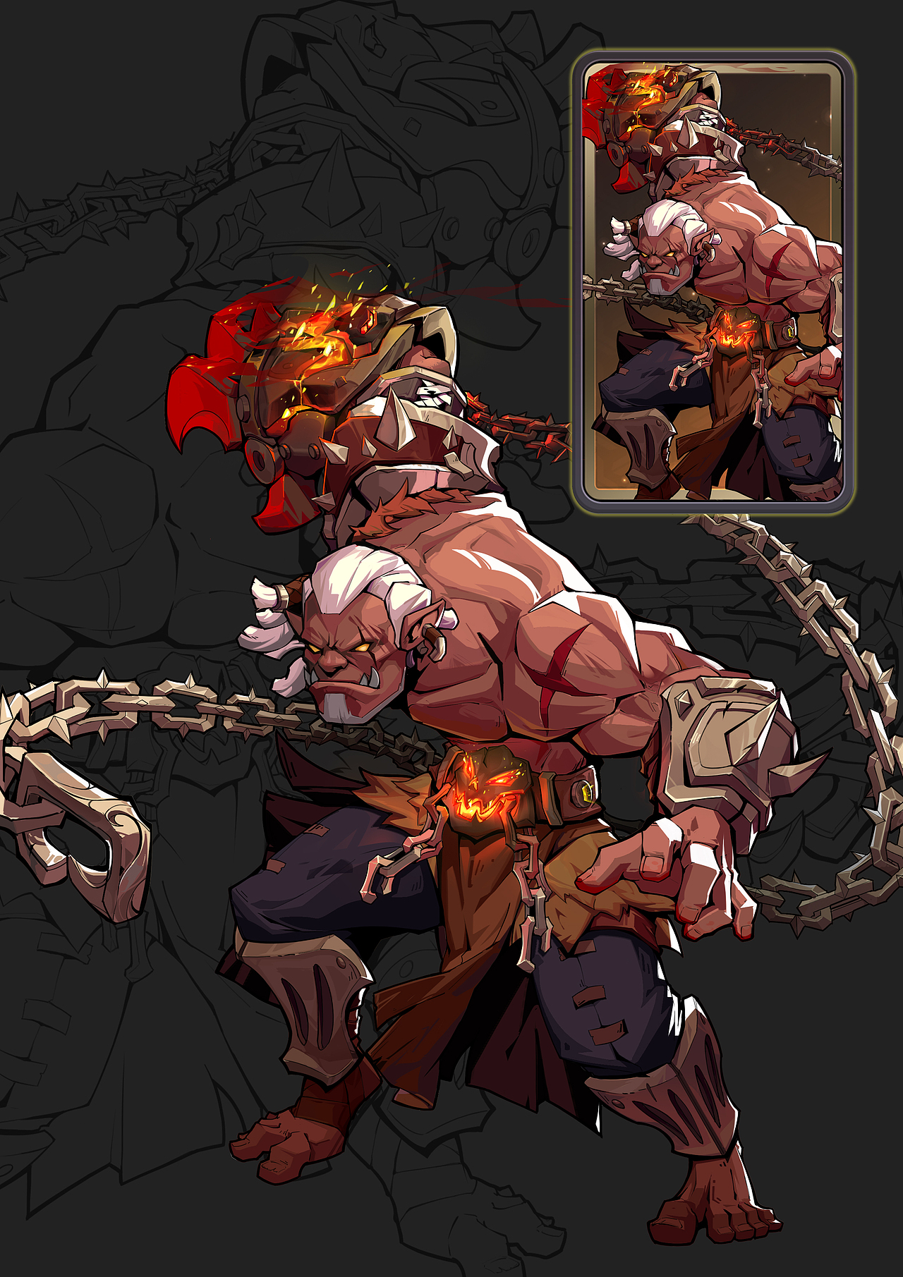 兽人|插画|游戏原画|南直隶 - 原创作品 - 站酷 (zcool)