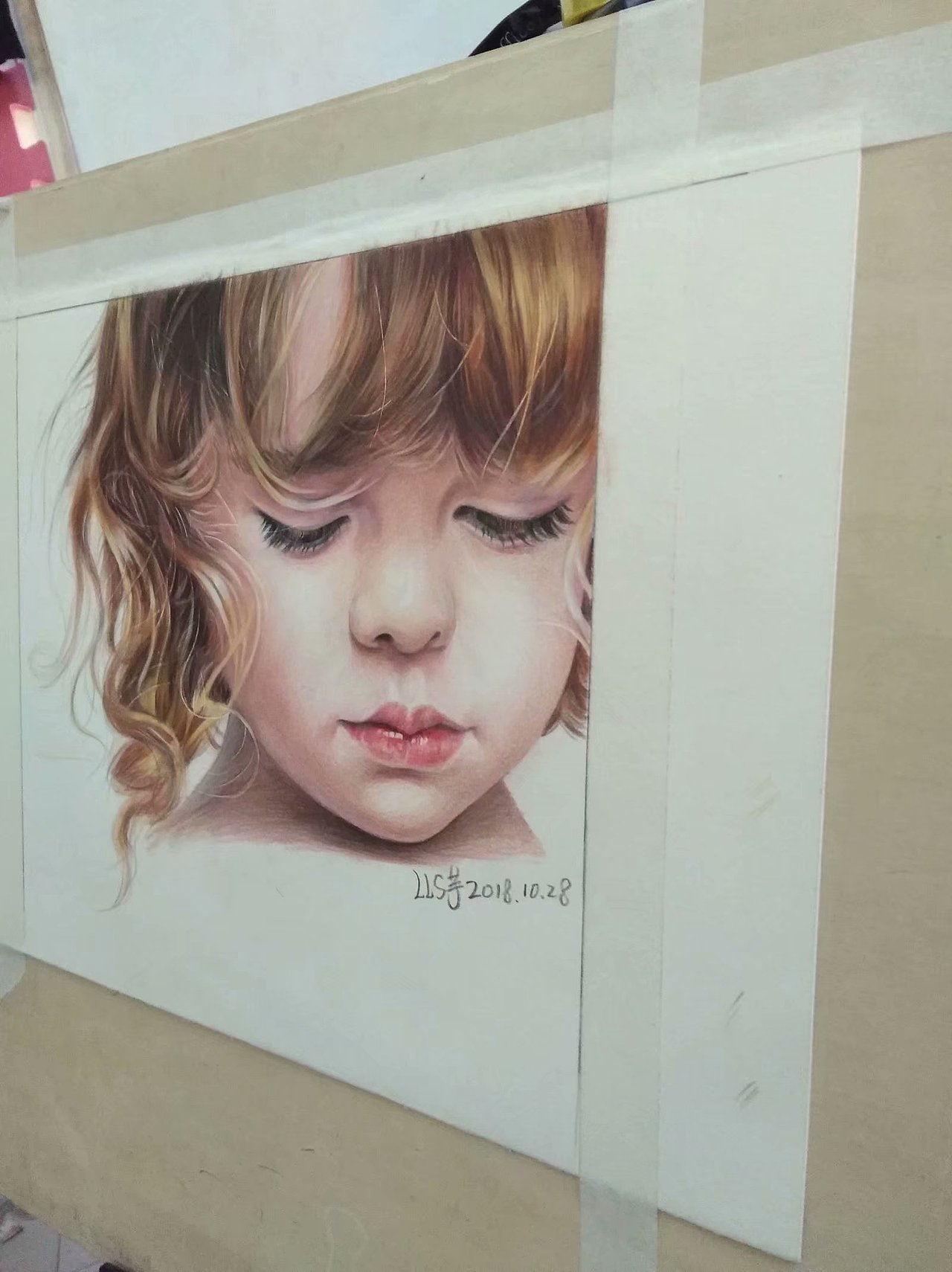 彩铅人物（图ZMTMzMTE1NjUy） - 绘画 - 站酷设计师LS芋原创素材 - 站酷ZCOOL