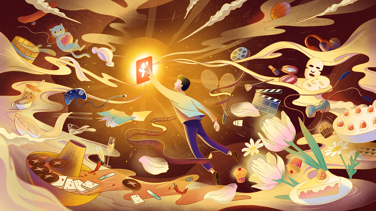 商业插画提案路上的一张主kv