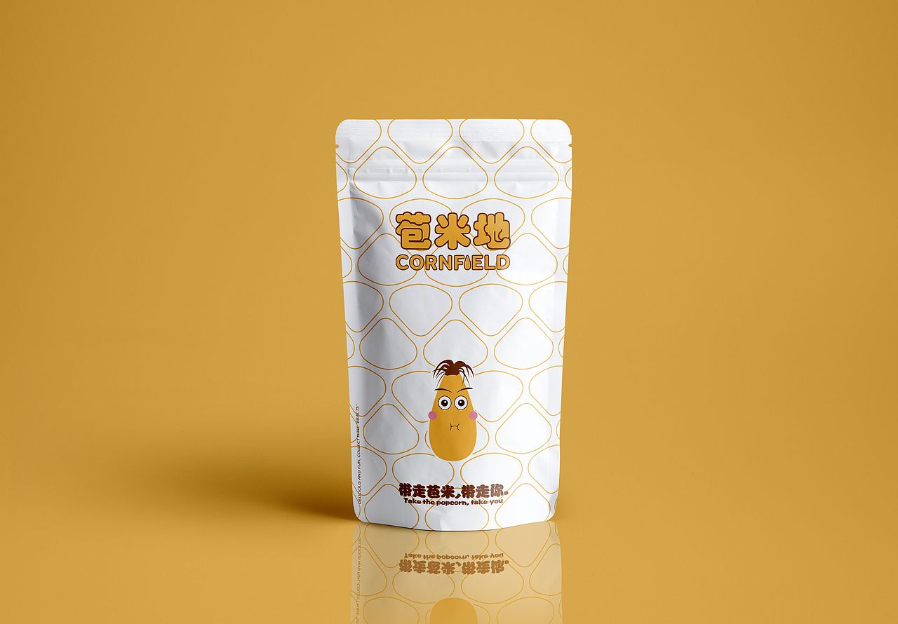 “苞米地”食品包装设计（图ZMjY4MjI3NDY4） - 品牌 - 站酷设计师鸽Ger原创素材 - 站酷ZCOOL