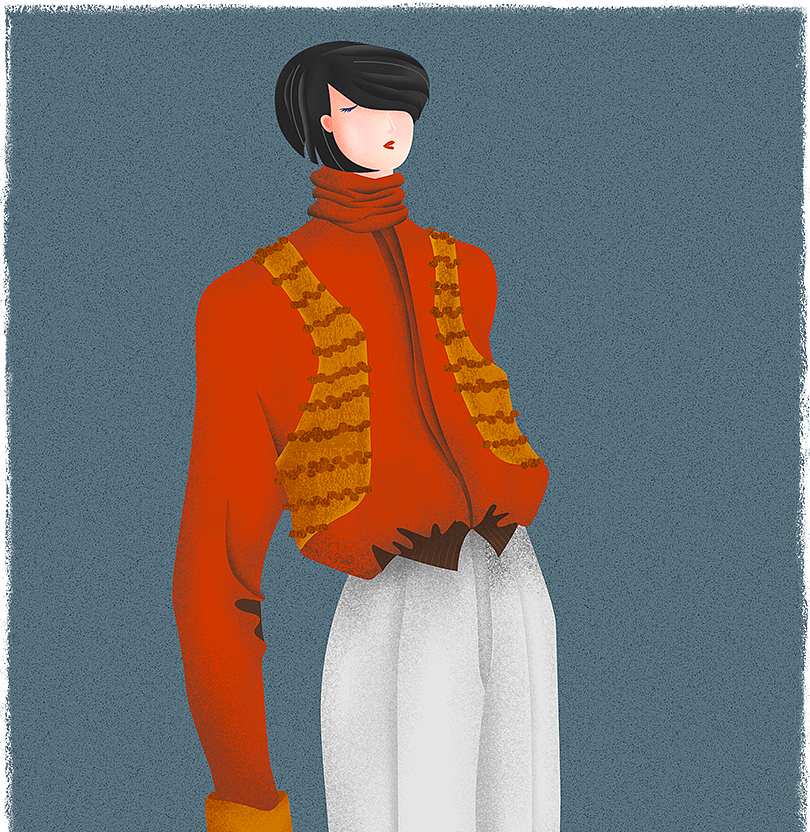 Fashion drawing 曾经的梦想职业--服装设计师（图ZMTIzNTU1NTAw） - 休闲/流行服饰 - 站酷设计师喜O爱O原创素材 - 站酷ZCOOL