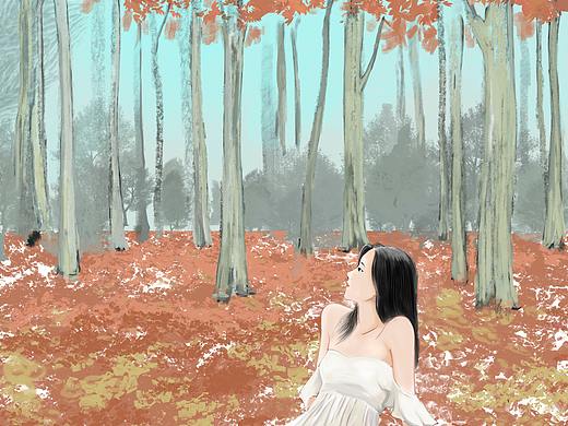 落木萧萧（个人主页-ZNTA1NjY5Mjg=） - 创作习作 - 站酷设计师小单11原创素材 - 站酷ZCOOL