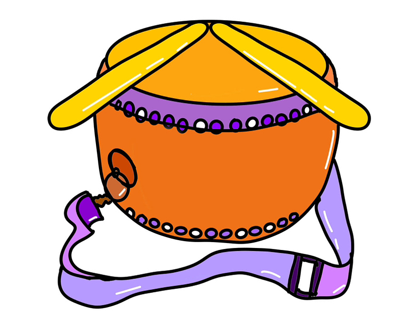 卡通乐器图标（图ZMzU0NzAyNTQ4） - 图案 - 站酷设计师九日木华原创素材 - 站酷ZCOOL