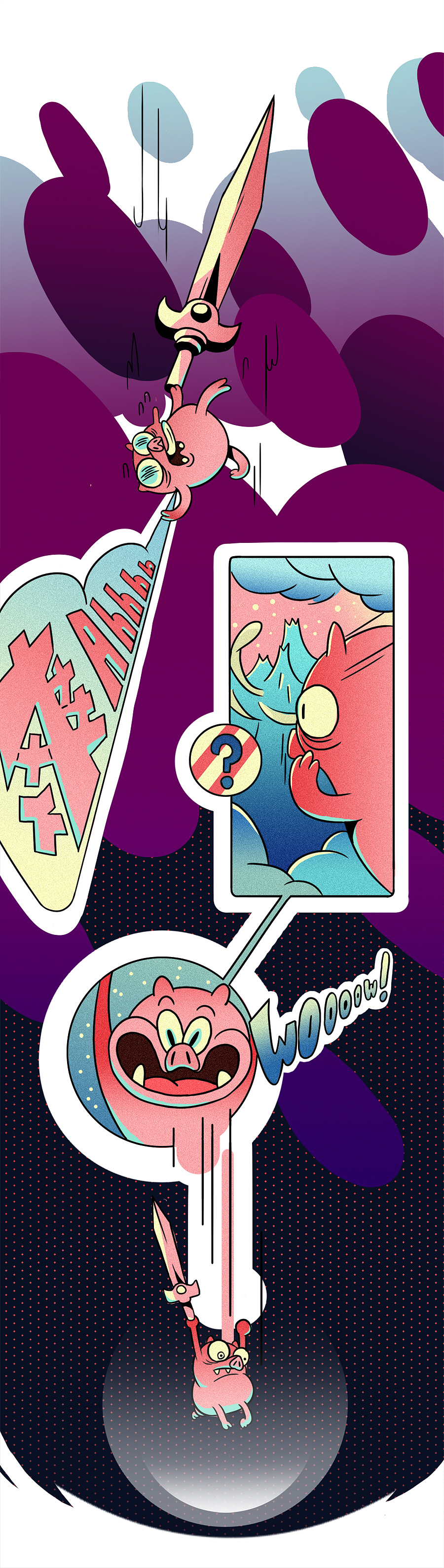 春运顺风猪归乡记！！坷垃石小剧场动画版Vol.02（图ZMTE3MTY2NzY4） - 动画片 - 站酷设计师茶山有鹿原创素材 - 站酷ZCOOL