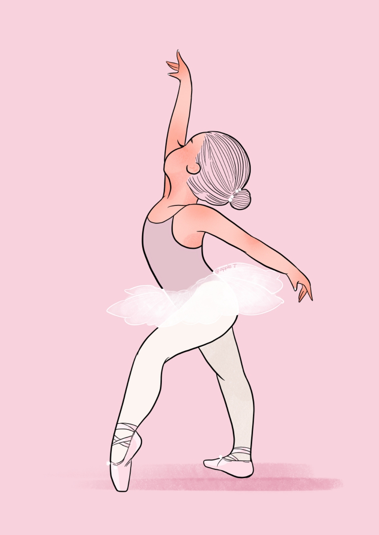 原创插画跳舞的肉肉