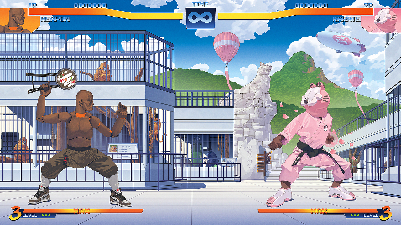 霸王（图ZMjMwMDY2ODIw） - 新锐潮流插画 - 站酷设计师安贤杰啊原创素材 - 站酷ZCOOL